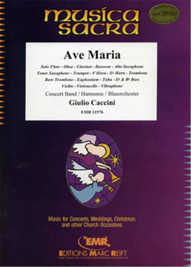 Ave Maria (Horn in F + Eb Solo)